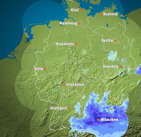 Regenradar 14.09.2024